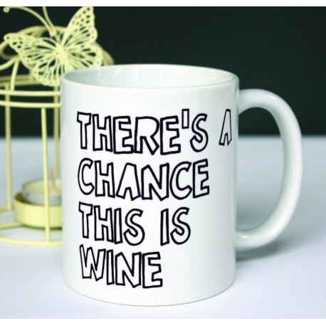 There's a Chance This is Wine - Mug
